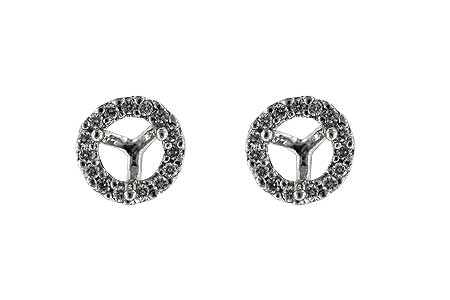 A000-62885: SEMI DIA EARR .12 TW (HOLDS .25 EACH)