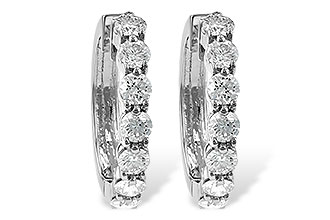 A001-48285: EARRINGS 2 CT TW