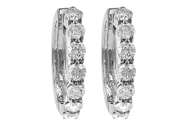 A001-48285: EARRINGS 2 CT TW