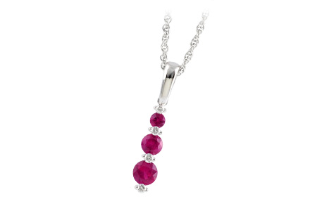 A187-85585: NECK .55 RUBY .60 TGW