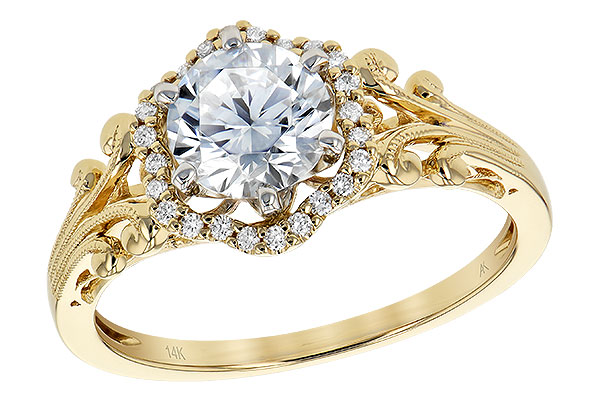 A188-76512: LDS SEMI DIA RG .09 TW (FOR .75 CTR)