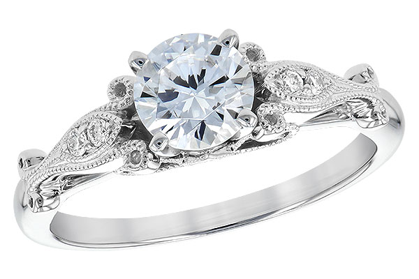 A189-64712: LDS SEMI DIA RG .05 TW