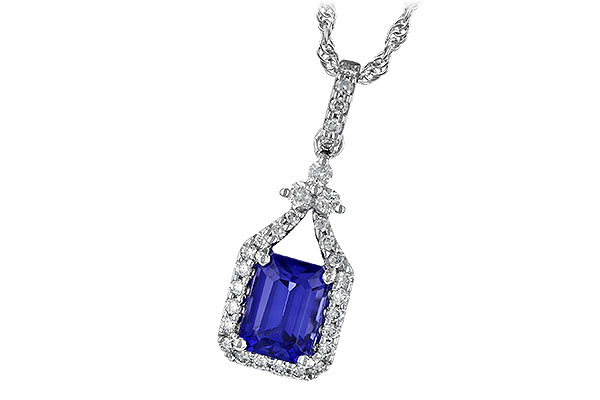 A190-54667: NECK 1.42 TANZANITE 1.72 TGW