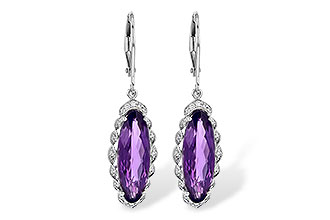 A190-61912: EARR 4.75 AMETHYST 4.90 TGW
