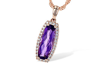 A190-61930: NECK 1.34 AMETHYST 1.46 TGW