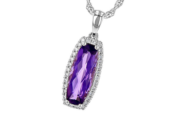 A190-61930: NECK 1.34 AMETHYST 1.46 TGW