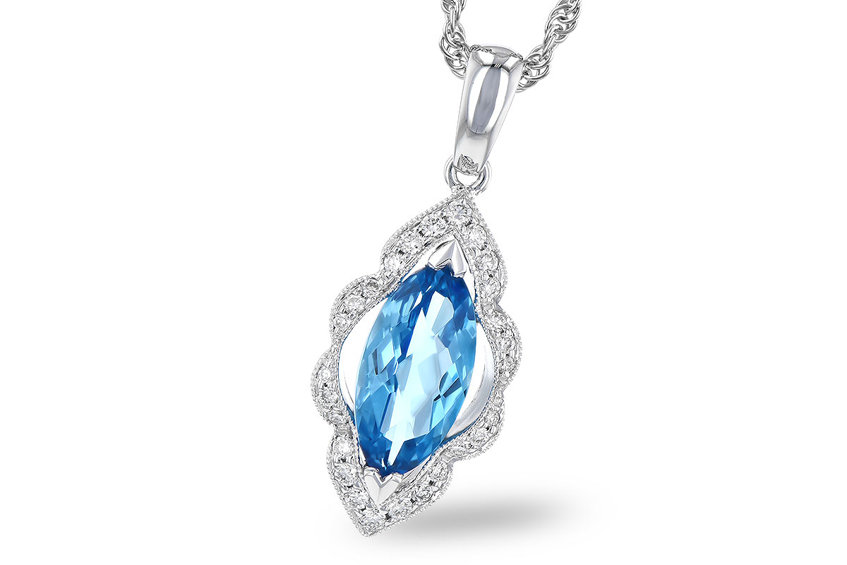 A273-33803: NECK 1.26 BLUE TOPAZ 1.37 TGW