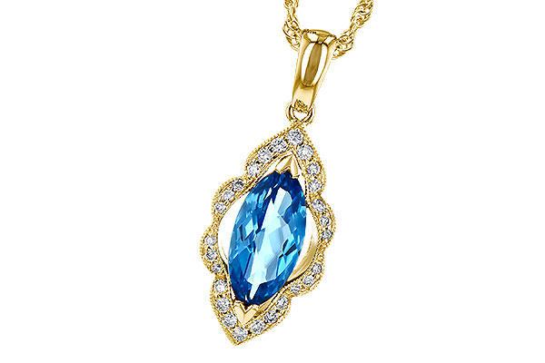 A273-33803: NECK 1.26 BLUE TOPAZ 1.37 TGW