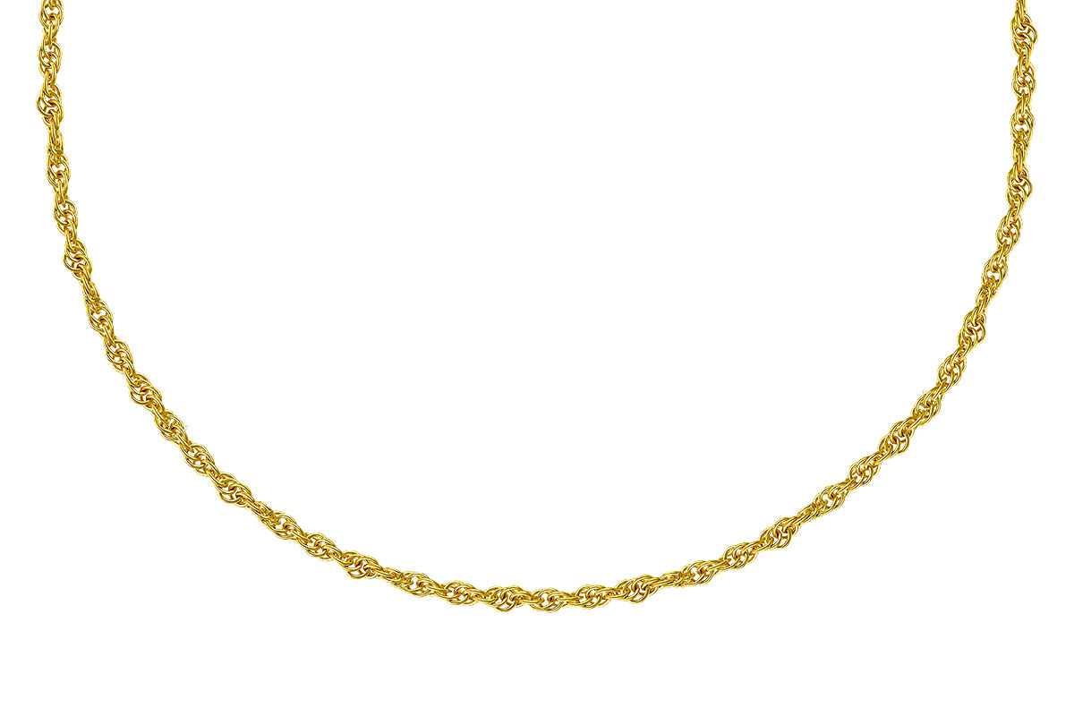 A274-23812: ROPE CHAIN (8IN, 1.5MM, 14KT, LOBSTER CLASP)