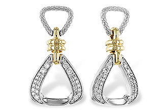 A274-25558: EARRINGS .50 TW