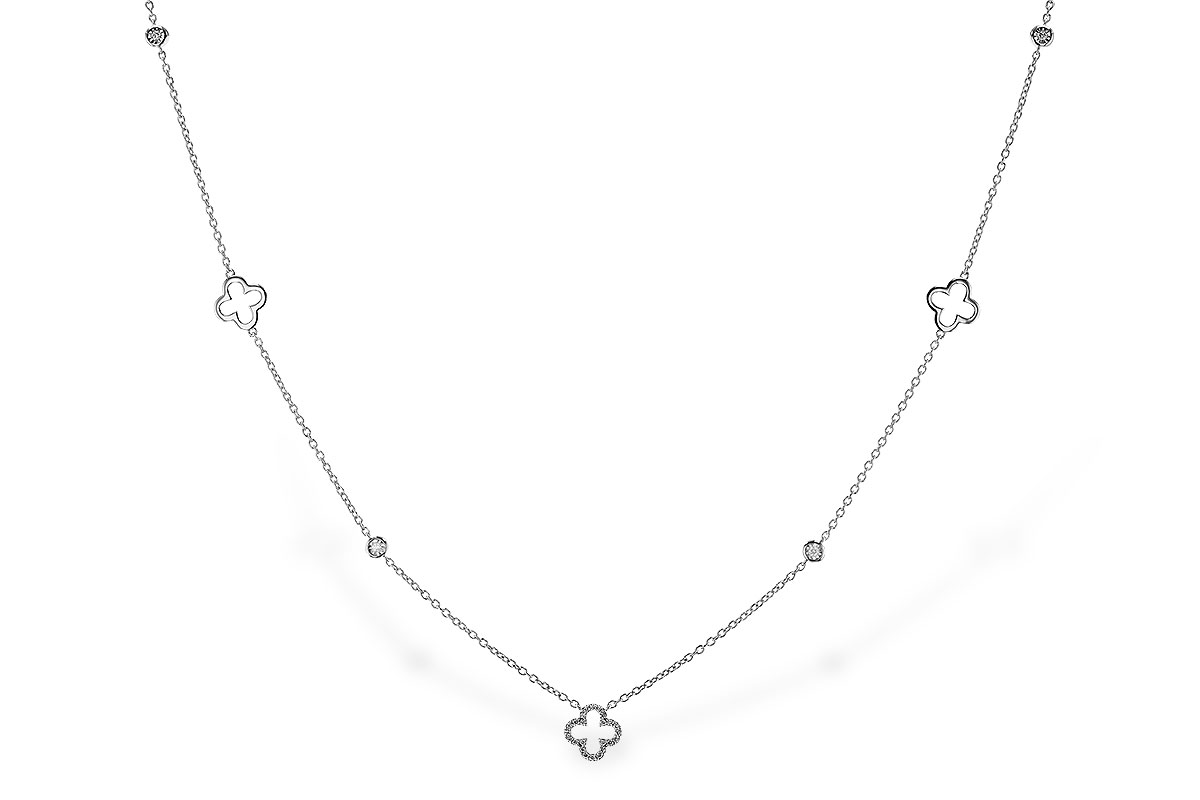A275-11049: NECKLACE .20 TW (18")