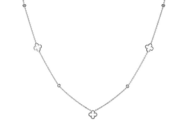 A275-11049: NECKLACE .20 TW (18")