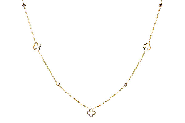 A275-11049: NECKLACE .20 TW (18")