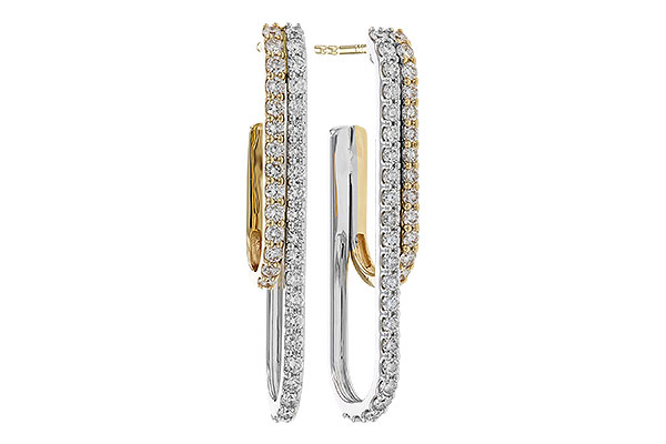 A275-11921: EARRING .98 TW