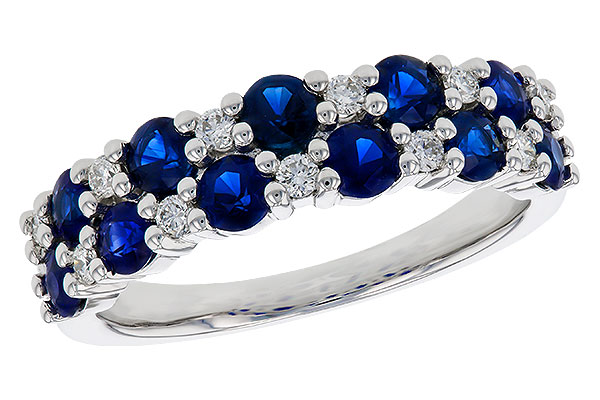 A275-12821: LDS WED RG 1.28 SAPPHIRE 1.47 TGW