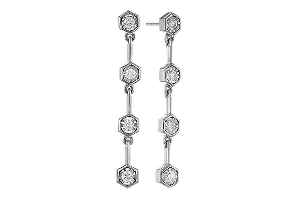 A275-15594: EARRINGS .25 TW