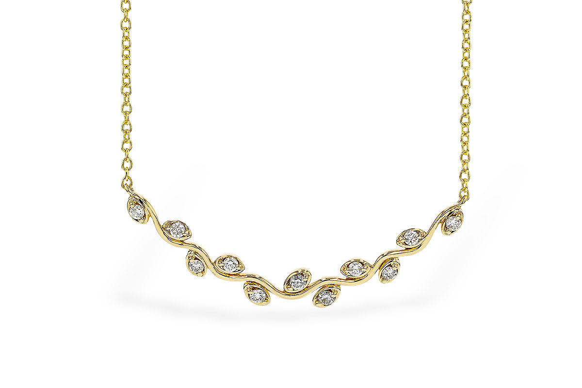 A275-16494: NECKLACE .25 TW (18")