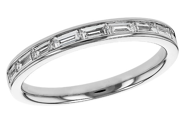 A276-00103: LDS DIA WED RG .44 TW BAGUETTES