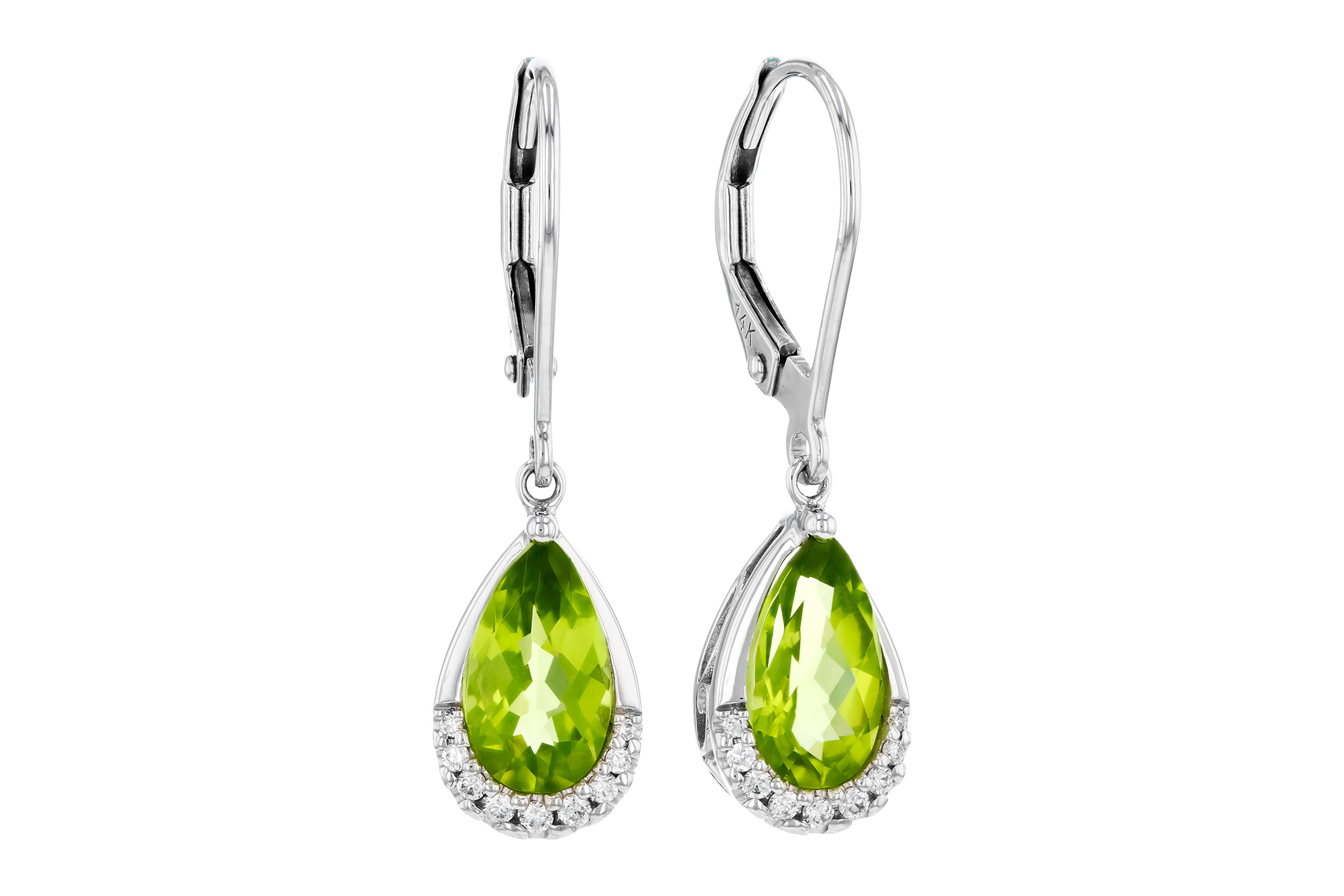 A276-01921: EARR 1.85 PERIDOT 1.94 TGW (9x5MM PS)