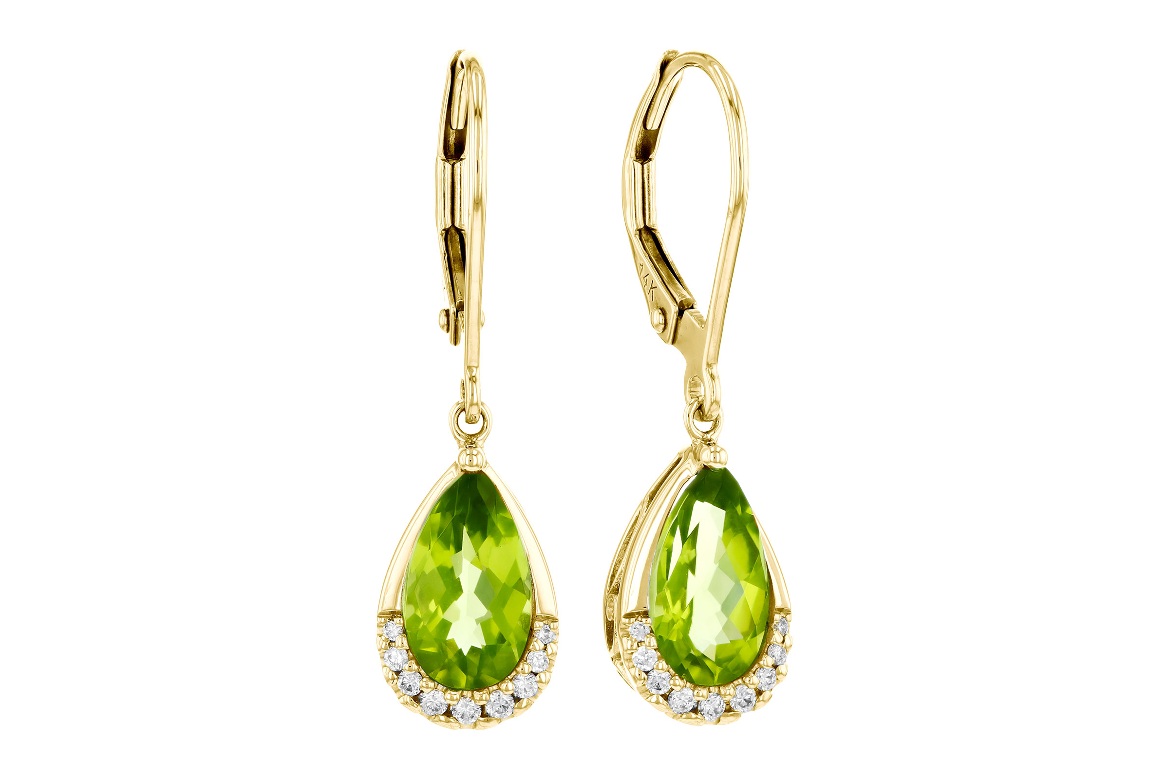 A276-01921: EARR 1.85 PERIDOT 1.94 TGW (9x5MM PS)