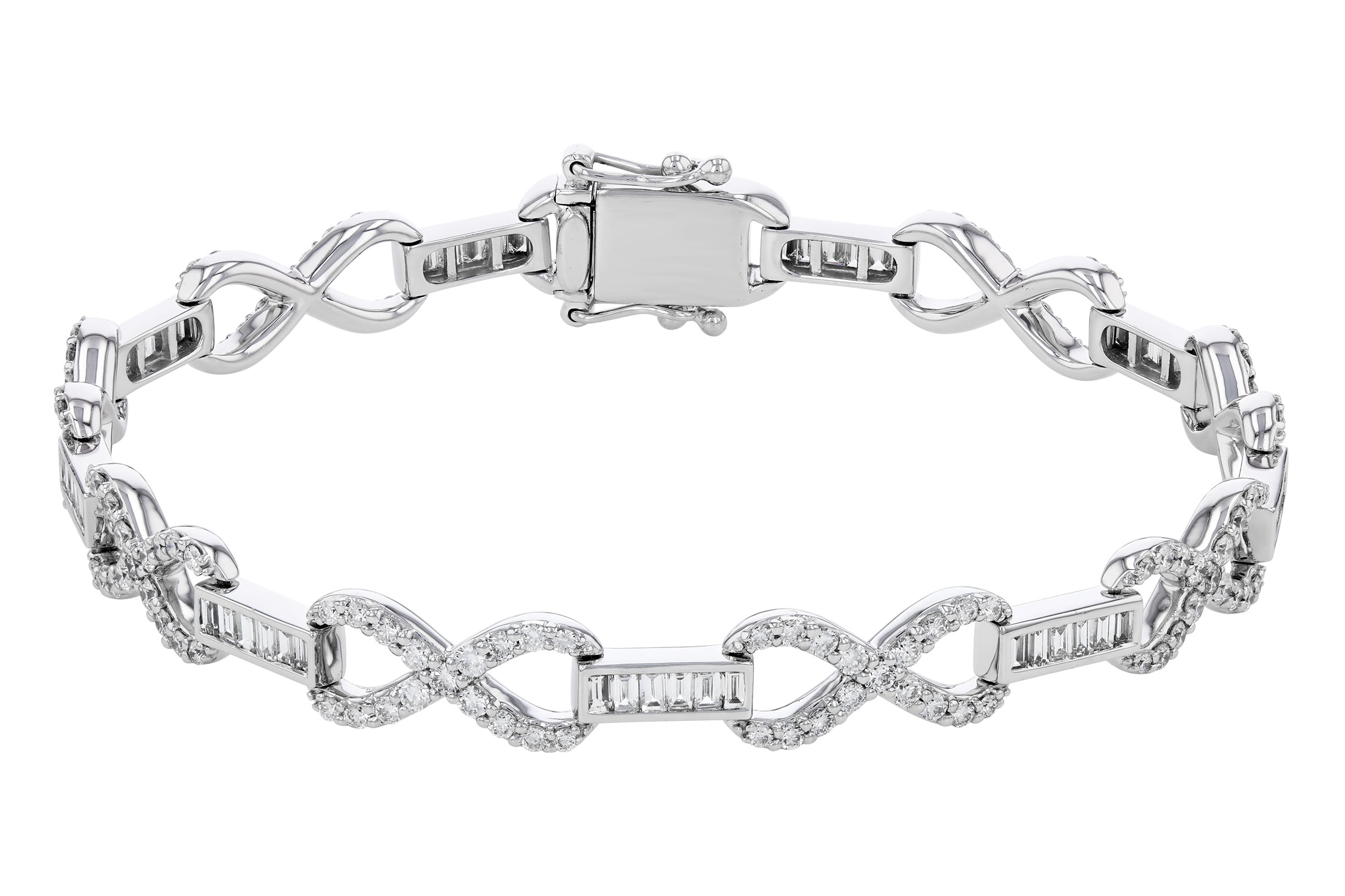 A276-01967: BRACELET 1.10 TW BAG 2.55 TW (7")