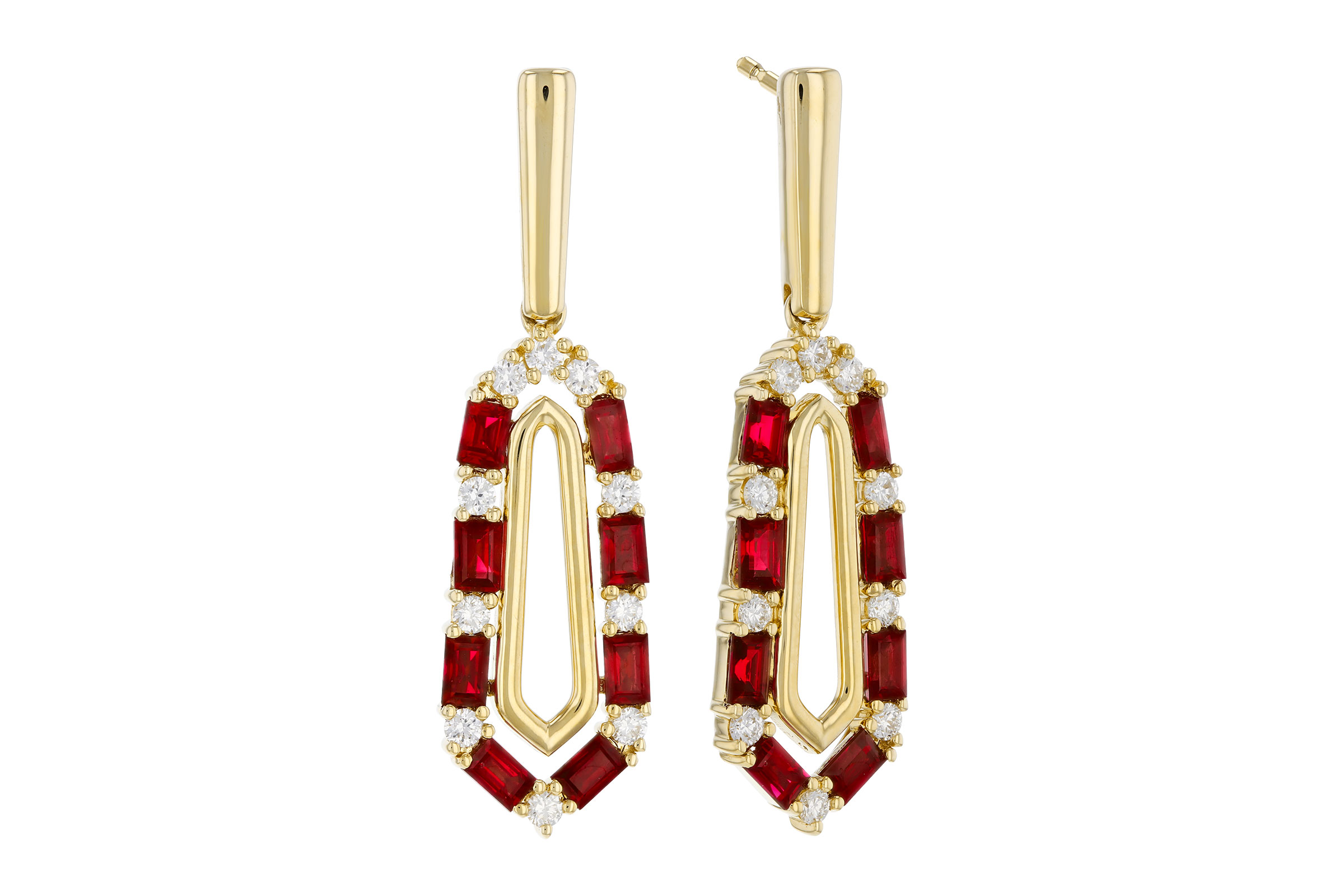 A276-02867: EARR .98 TW RUBY 1.26 TGW