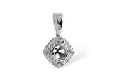 B185-11958: SEMI PENDANT .18 TW