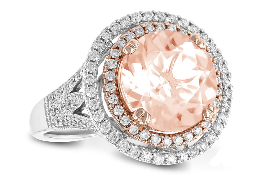 B188-76458: LDS RG 3.94 MORGANITE 4.50 TGW