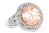 B188-76458: LDS RG 3.94 MORGANITE 4.50 TGW