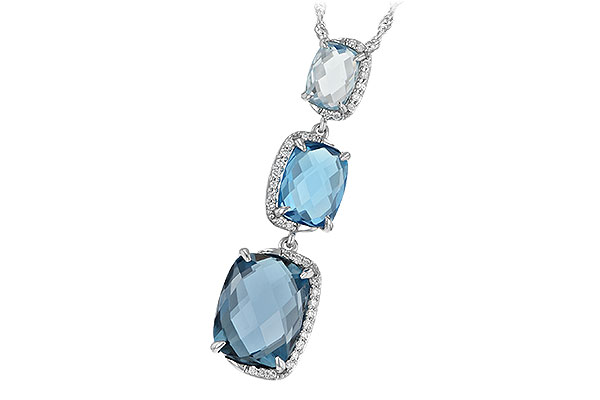 B188-79239: NECK 8.71 BLUE TOPAZ 8.89 TGW