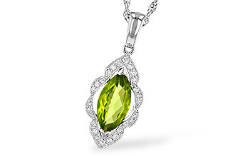 B190-60158: NECK .94 PERIDOT 1.05 TGW