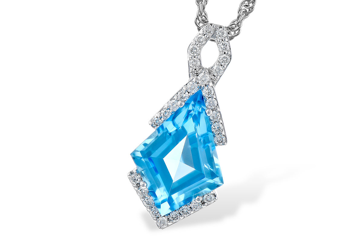 B273-29185: NECK 2.40 BLUE TOPAZ 2.53 TGW