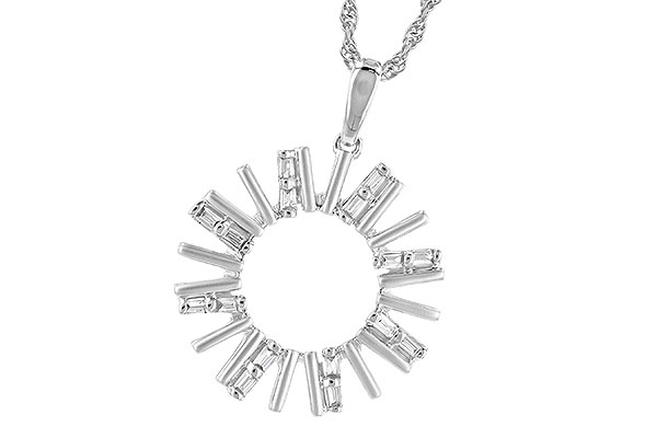 B273-31967: NECK .14 TW BAGUETTES