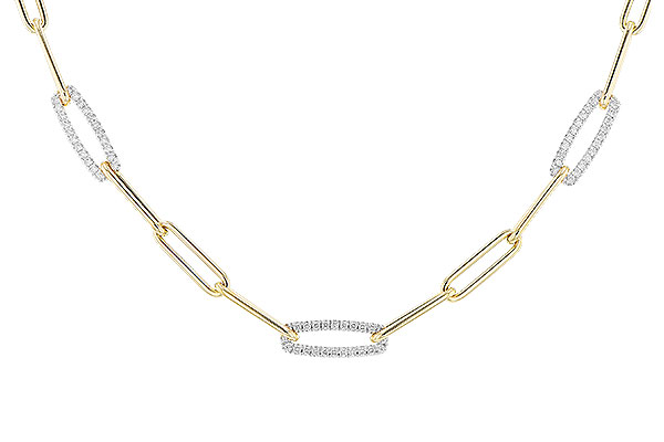 B274-18358: NECKLACE .75 TW (17 INCHES)