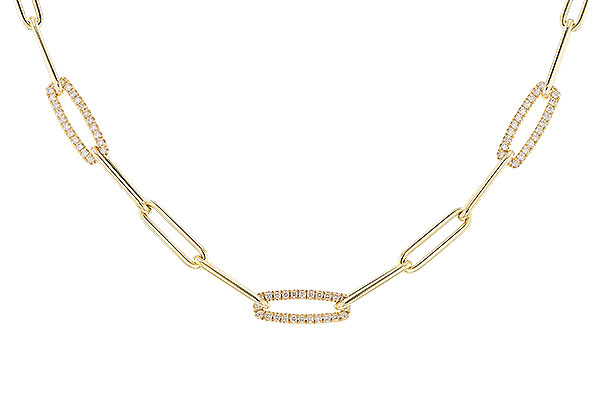 B274-18358: NECKLACE .75 TW (17 INCHES)