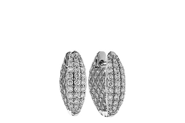 B275-12867: EARRINGS .50 TW