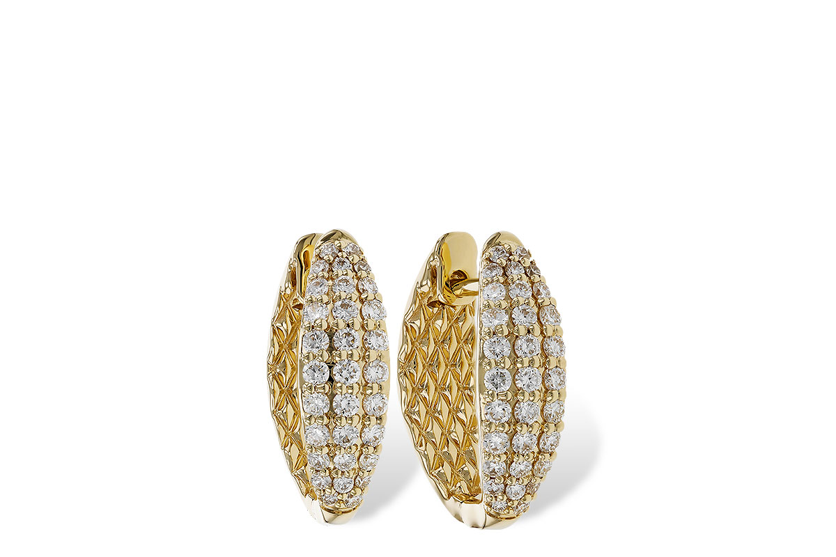 B275-12867: EARRINGS .50 TW