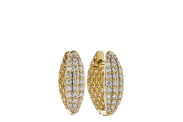 B275-12867: EARRINGS .50 TW