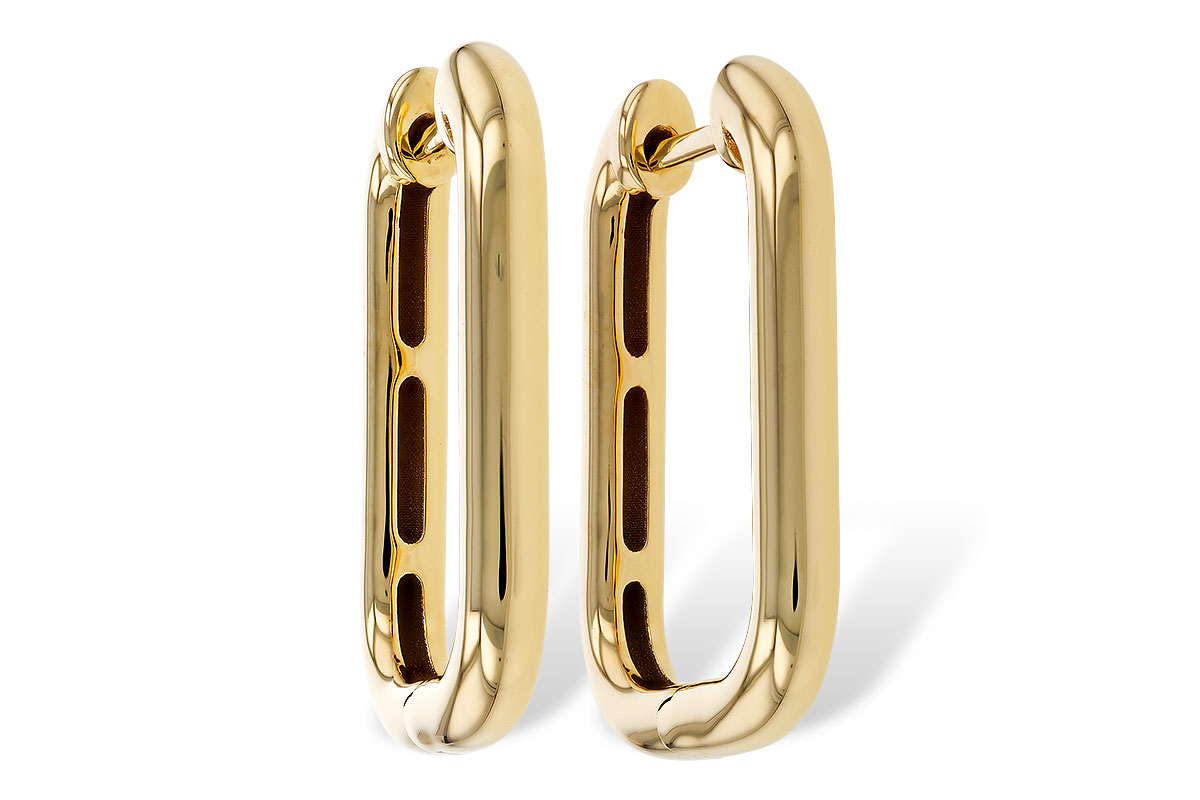 B275-15630: GOLD EARRINGS (23MM)