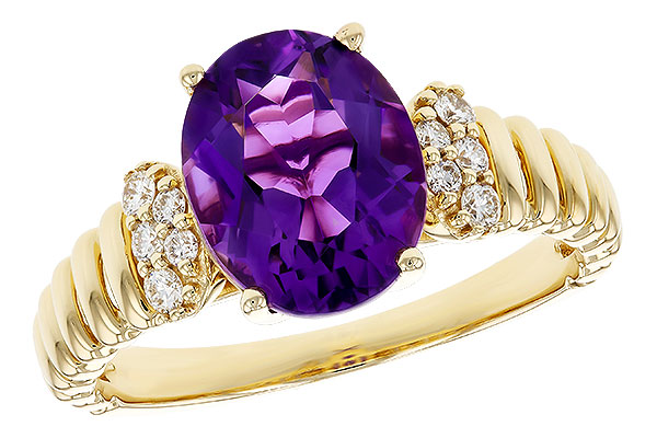B276-00112: LDS RG 2.12 AMETHYST 2.26 TGW (10x8MM AMY)