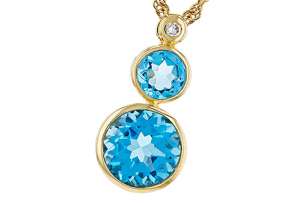 B276-00121: NECK 2.63 BLUE TOPAZ 2.65 TGW (5MM / 8MM BT)