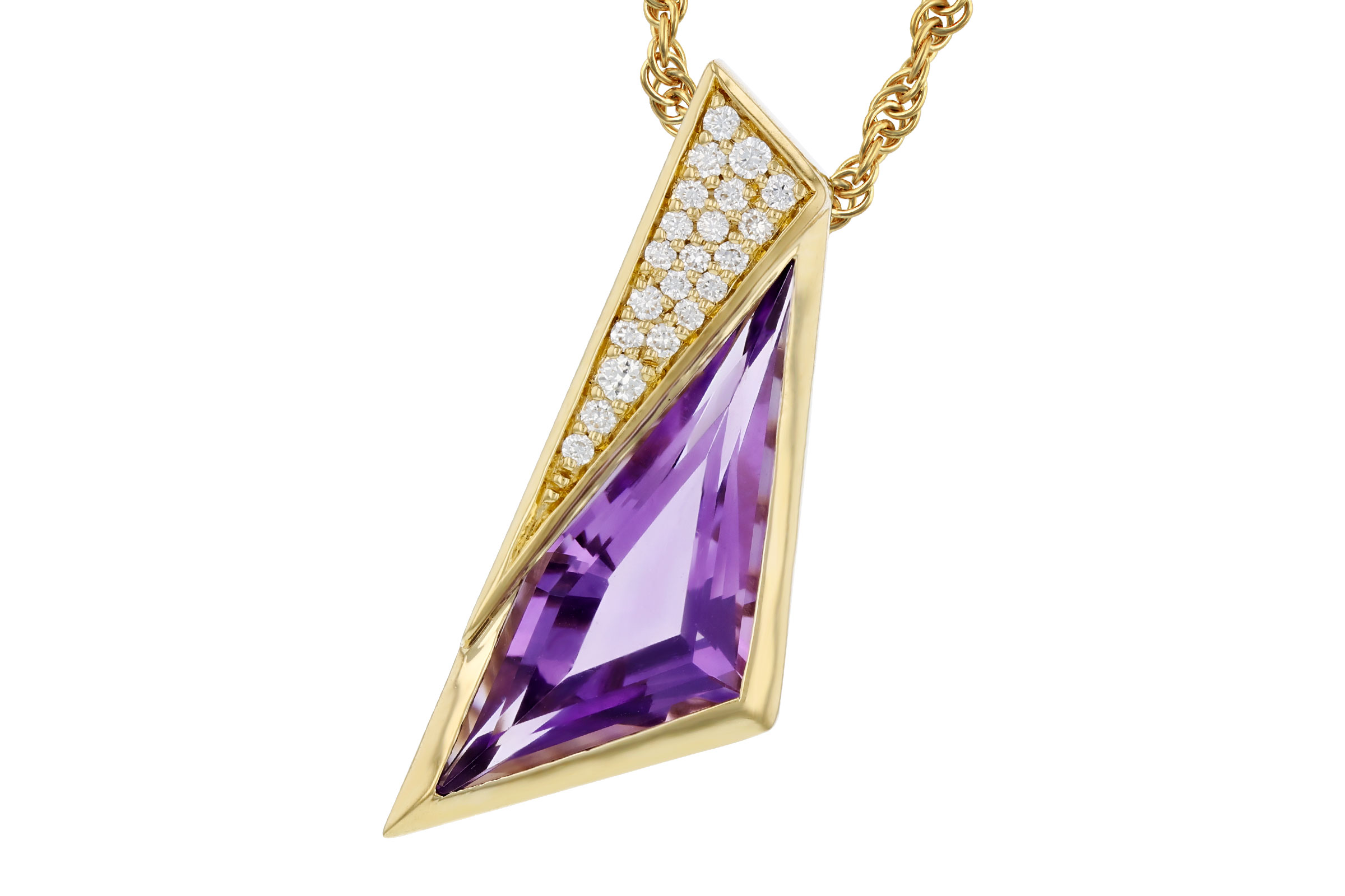 B276-01967: NECKLACE 2.24 AMETHYST 2.33 TGW