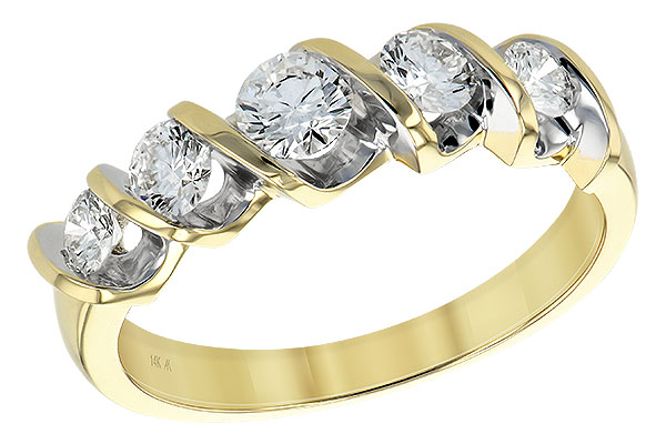 C093-33730: LDS DIA WED RING .75 TW