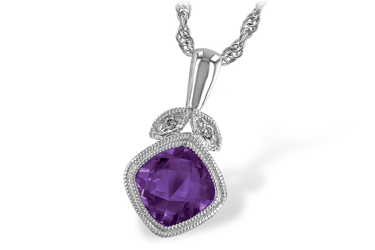 C184-25594: NECK .80 AMETHYST .81 TGW