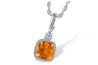C184-25603: NECK .68 CITRINE .70 TGW