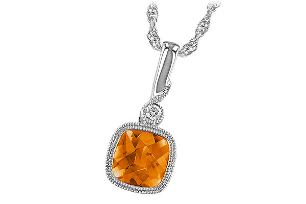 C184-25603: NECK .68 CITRINE .70 TGW