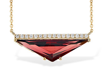 C190-60139: NECK 2.85 GARNET 2.95 TGW