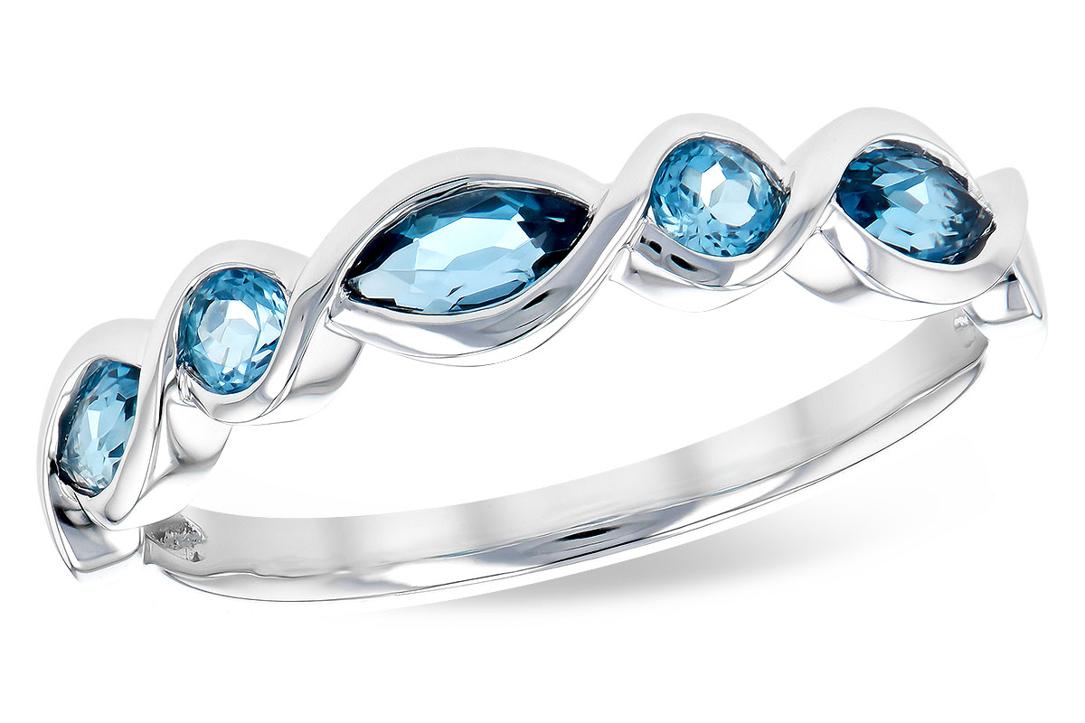 C273-30139: LDS RG .60 TW BLUE TOPAZ