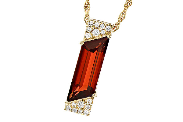 C273-31030: NECK 2.16 GARNET 2.25 TGW