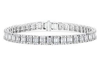 C274-20148: BRACELET 2.72 TW BAGUETTES 4.10 TW